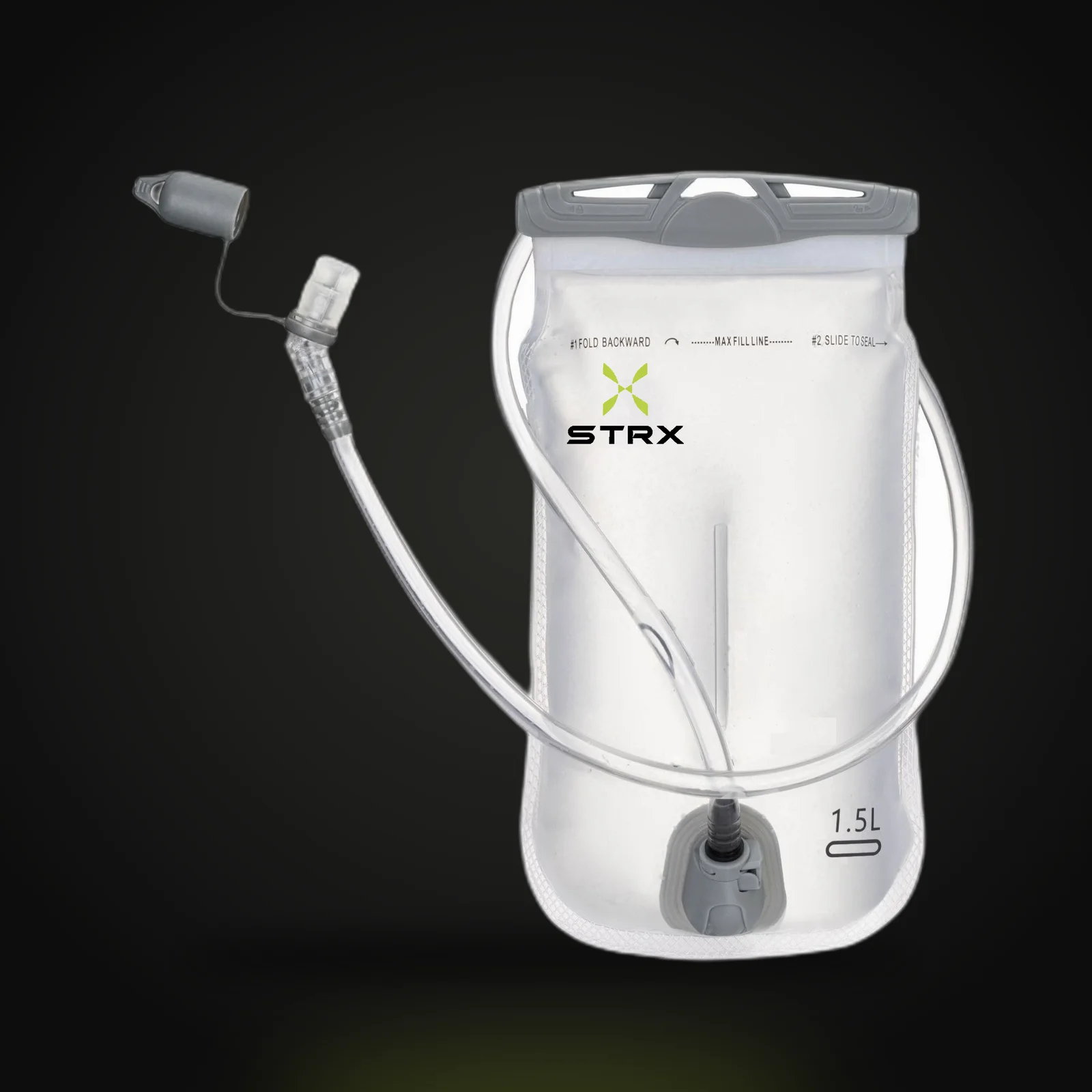 STRX 1.5 L Hydration Bladder with tube and bite valve